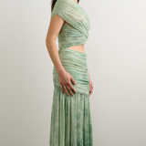 DZO Tiana Dress | Green Floral