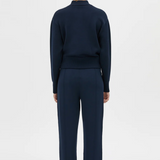 Camilla and Marc Amedeo Knit Jacket | Dark Navy