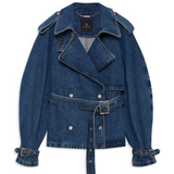 Anine Bing Pascale Trench | Clean Indigo (PRE-ORDER)