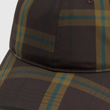 Camilla and Marc Winton Check Logo Cap