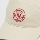 Camilla and Marc Westley Emb Logo Cap | White/Red