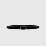 Camilla and Marc Ardent Croc Belt | Black/Gold