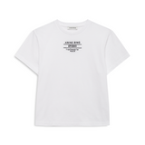 Anine Bing Shelley Studio Tee | White