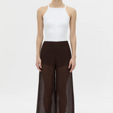 Camilla and Marc Tessara pant | Chocolate