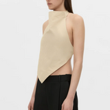 Camilla and Marc Oren Stripe Crop Top | Ochre Stripe