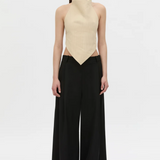 Camilla and Marc Oren Stripe Crop Top | Ochre Stripe