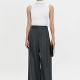 Camilla and Marc Ivar Pant | Navy Chocolate Check