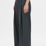 Camilla and Marc Ivar Pant | Navy Chocolate Check