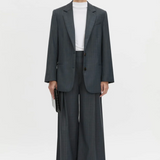 Camilla and Marc Ivar Pant | Navy Chocolate Check