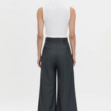 Camilla and Marc Ivar Pant | Navy Chocolate Check