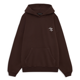 Anine Bing Harvey Sweatshirt Monogram | Chocolate Brown (PRE-ORDER)