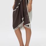 Camilla and Marc Holloway Sarong | Dark Chocolate