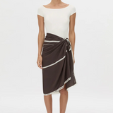Camilla and Marc Holloway Sarong | Dark Chocolate