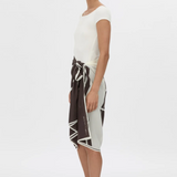 Camilla and Marc Holloway Sarong | Dark Chocolate