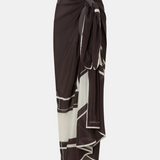 Camilla and Marc Holloway Sarong | Dark Chocolate