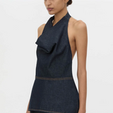 Camilla and Marc Aubrey Denim Top | Indigo (PRE-ORDER)