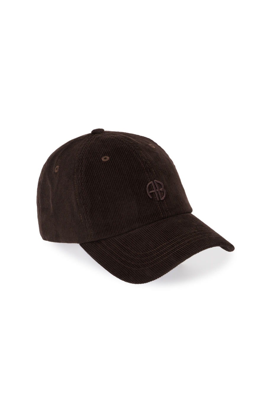 Anine Bing Jeremy Baseball Cap | AB Corduroy Dark Brown