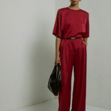 Viktoria & Woods Elysian Tee | Sunset Red (COMING SOON)