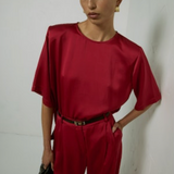 Viktoria & Woods Whirlwind Pant | Sunset Red (COMING SOON)