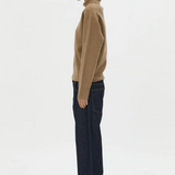 Camilla and Marc Margot Turtleneck Knit Sweater | Cinnamon