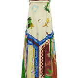 Alemais Tangible Love Silk Midi Dress