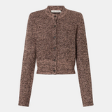 Camilla and Marc Botticino Knit Cardigan | Black/Plum