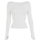 Mossman Camden Top | White