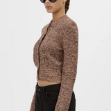 Camilla and Marc Botticino Knit Cardigan | Black/Plum