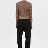 Camilla and Marc Botticino Knit Cardigan | Black/Plum