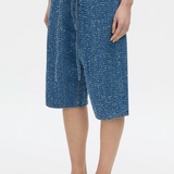 Camilla and Marc Rhodes Denim Short | Classic Blue Neps
