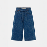 Camilla and Marc Rhodes Denim Short | Classic Blue Neps