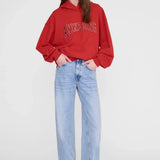 Anine Bing Harvey Sweatshirt | Tango Red