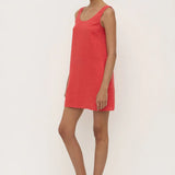 Assembly Label Selma Linen Mini Dress | Chilli