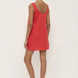 Assembly Label Selma Linen Mini Dress | Chilli
