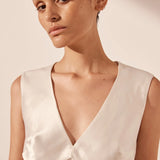 Shona Joy Moraya Godet Maxi Dress | Pearl