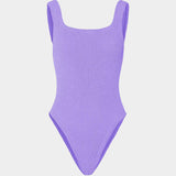 Hunza G Square Neck Swim | Lilac (PRE-ORDER)
