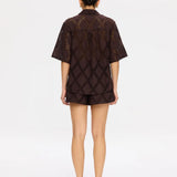 Kivari Izzy Shirt | Chocolate (PRE-ORDER)