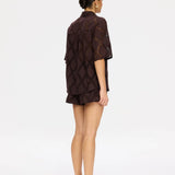 Kivari Izzy Shirt | Chocolate (PRE-ORDER)