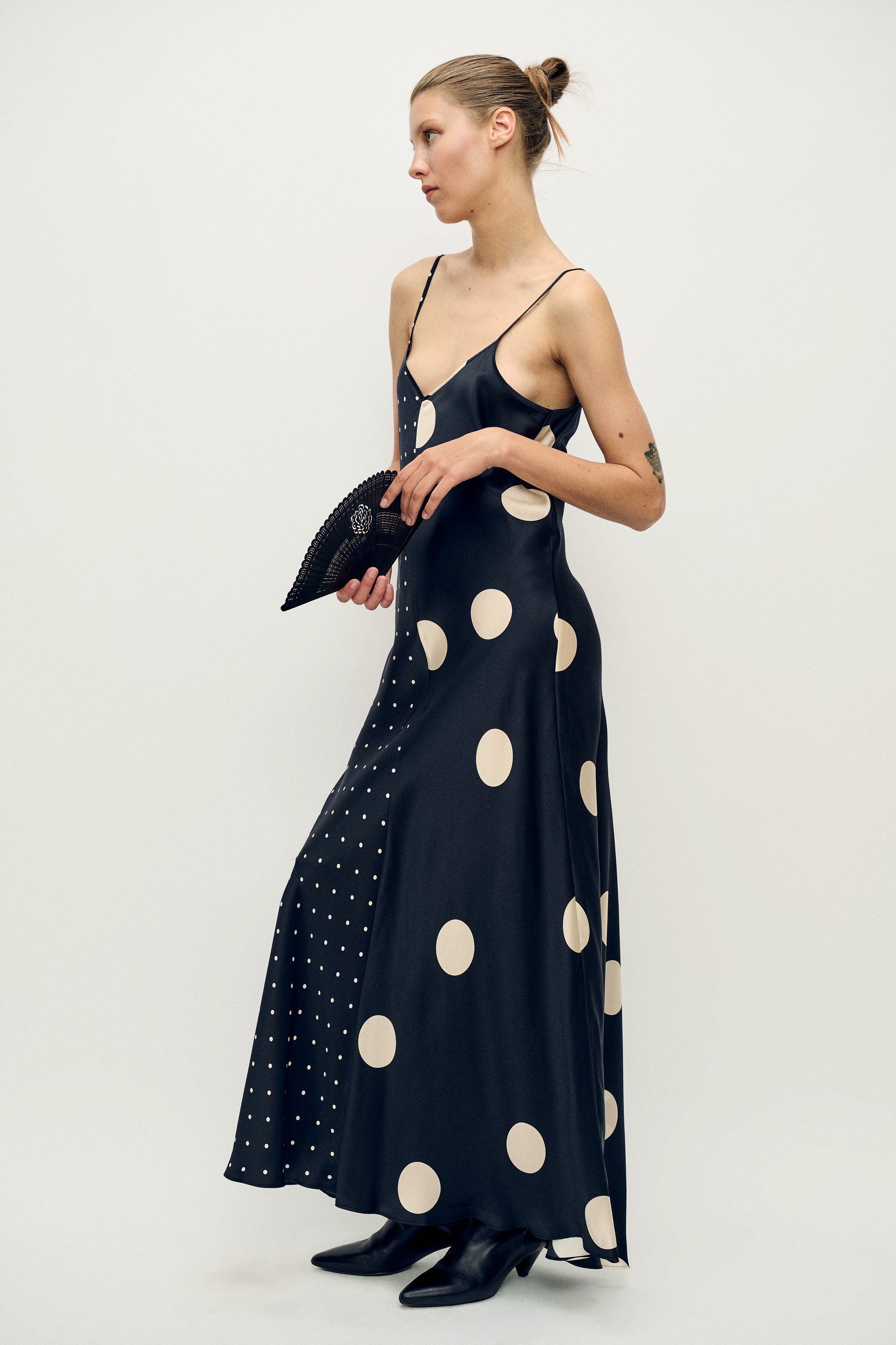 TWO-TONE DRESS POLKA MIX
