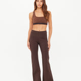 The Upside Joyela Flare Pant | Cocoa