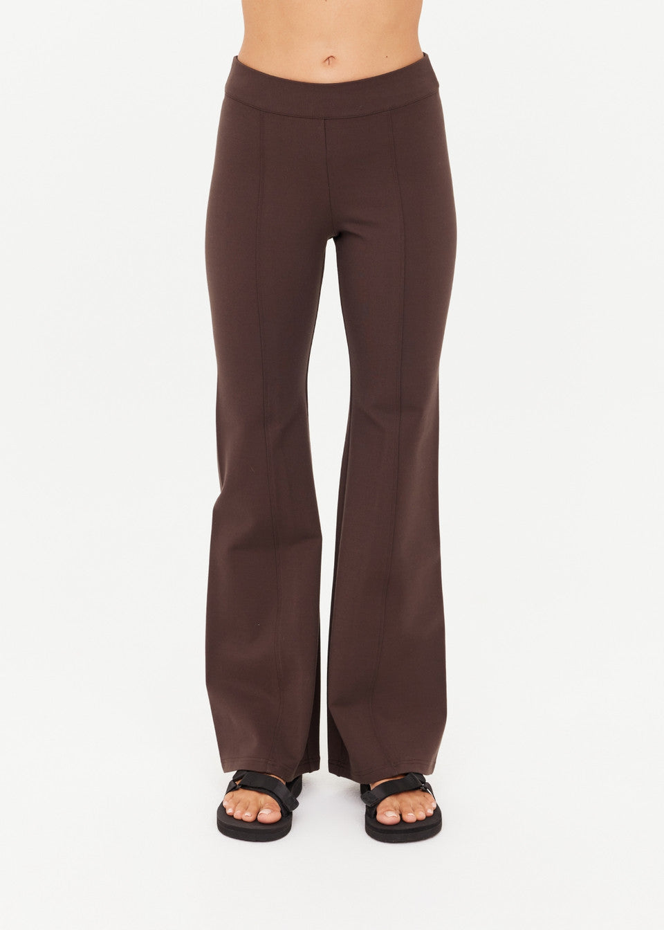 The Upside Joyela Flare Pant | Cocoa