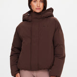 The Upside Mercer Hooded Puffer Jacket | Cocoa