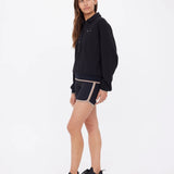 The Upside Collared Elle Polo | Black