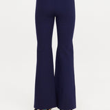 The Upside Joyela Panelled Flare Pant | Navy
