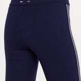 The Upside Joyela Panelled Flare Pant | Navy