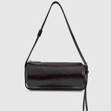 Brie Leon Brooke Mini Barrel Bag | Burnt Coffee