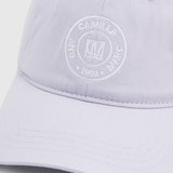 Camilla and Marc Westley Emb Logo Cap | Iced Lilac/White