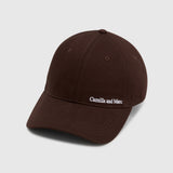 Camilla and Marc Thome Embroidered Cap | Chocolate