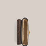 Vestirsi Isla Leather Shoulder Bag | Dark Chocolate
