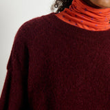 American Vintage Women's Sweater Vitow | Grenat Melange